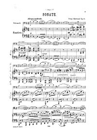 Клавир - первая страница