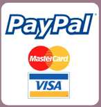 Оплата заказа из остальных стран возможна с помощью системы PayPal