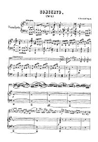 Давыдов - Концерт для виолончели N4 op.31 - Клавир - первая страница