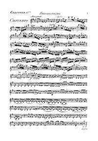 Крейцер - Концерт N17 для скрипки с оркестром - Клавир - первая страница