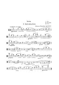 Палашко - Мелодические этюды для альта op.92 книга 1 - Партия альта - первая страница