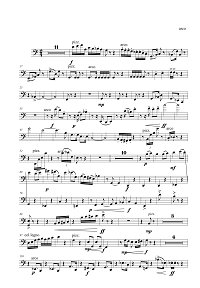 Полионный - Экспромт для скрипки виолончели и фортепиано - Партии инструментов - первая страница